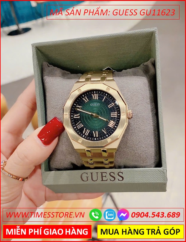 dong-ho-nam-guess-asset-mat-tron-xanh-la-day-vang-gold-timesstore-vn