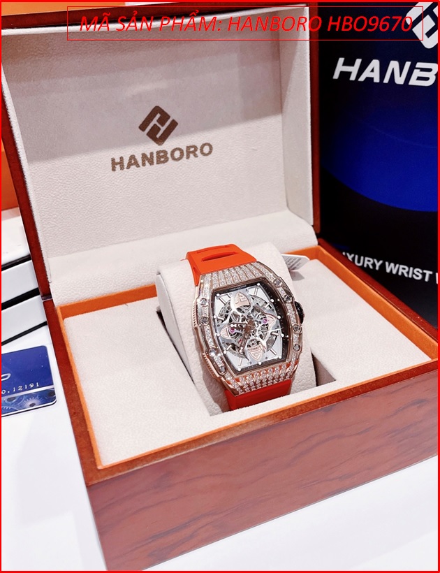 dong-ho-nam-hanboro-automatic-da-swarovski-rose-gold-day-silicone-do-timesstore-vn