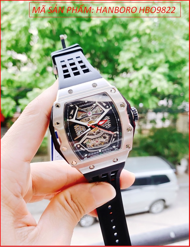 dong-ho-nam-hanboro-automatic-tua-richard-mille-mat-oval-sillicone-timesstore-vn