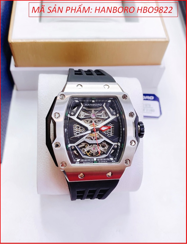 dong-ho-nam-hanboro-automatic-tua-richard-mille-mat-oval-sillicone-timesstore-vn