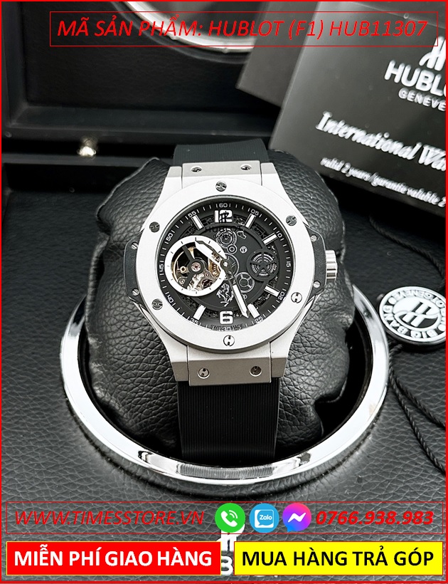 dong-ho-nam-hublot-f1-automatic-lo-co-mat-den-day-sillicone-timesstore-vn