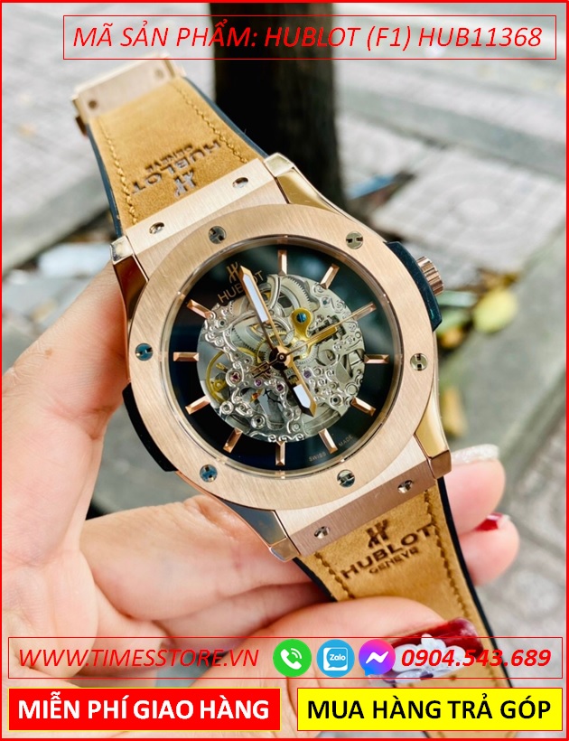 dong-ho-nam-hublot-f1-automatic-mat-tron-rose-gold-lo-co-day-da-nau-boc-silicone-timesstore-vn