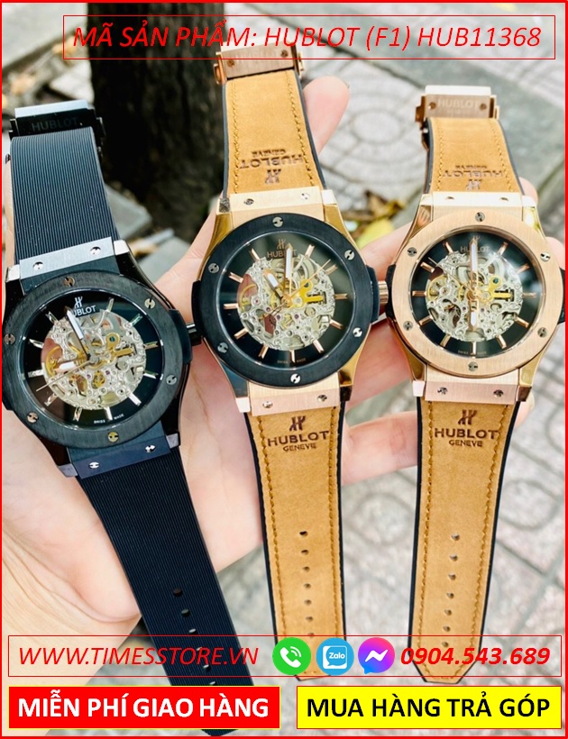 dong-ho-nam-hublot-f1-automatic-mat-tron-rose-gold-lo-co-day-da-nau-boc-silicone-timesstore-vn