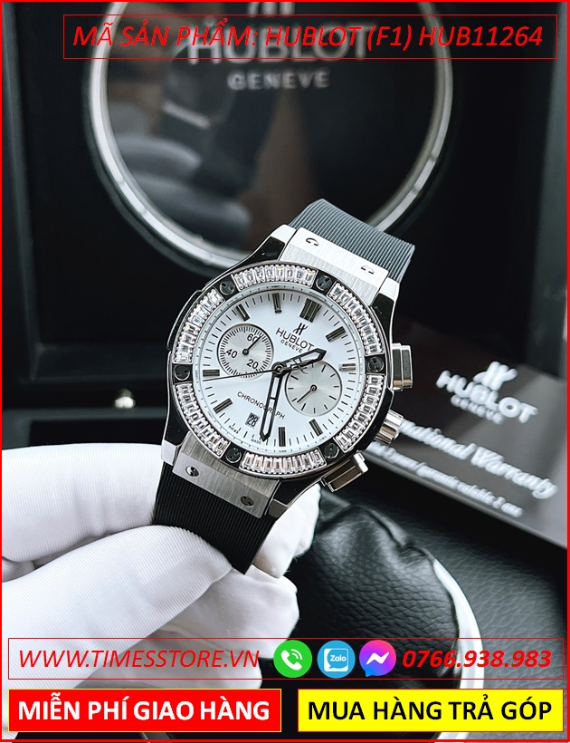 dong-ho-nam-hublot-f1-geneve-chronograph-unisex-mat-trang-dinh-da-sillicone-timesstore-vn