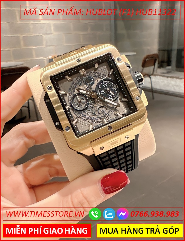 dong-ho-nam-hublot-f1-square-bang-mat-vuong-vang-gold-day-sillicone-timesstore-vn