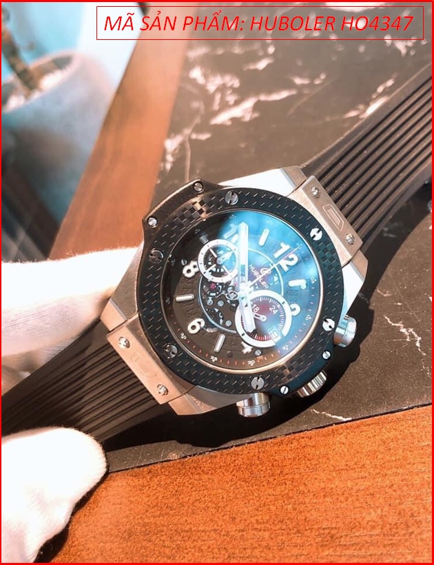 dong-ho-nam-huboler-5-kim-tua-hublot-day-cao-su-den-chinh-hang-dep-gia-re-timesstore-vn