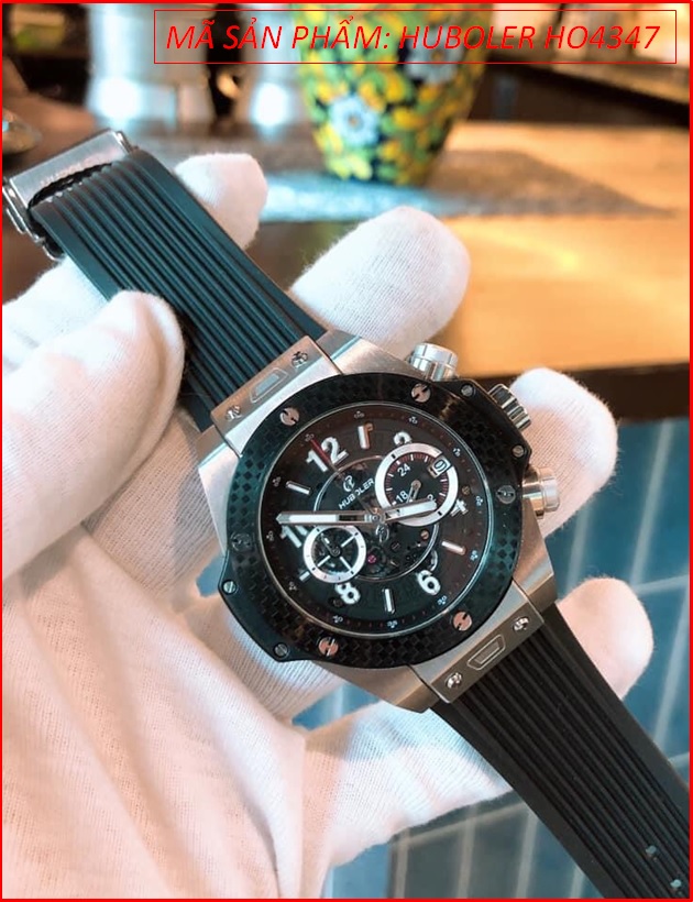 dong-ho-nam-huboler-5-kim-tua-hublot-day-cao-su-den-chinh-hang-dep-gia-re-timesstore-vn