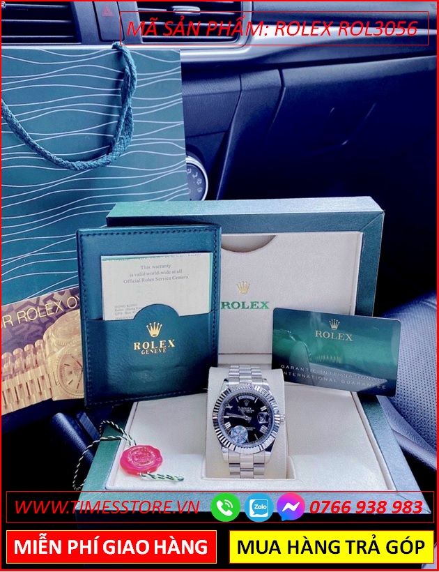 dong-ho-nam-rolex-co-2-lich-mat-nieng-khia-day-kim-loai-timesstore-vn