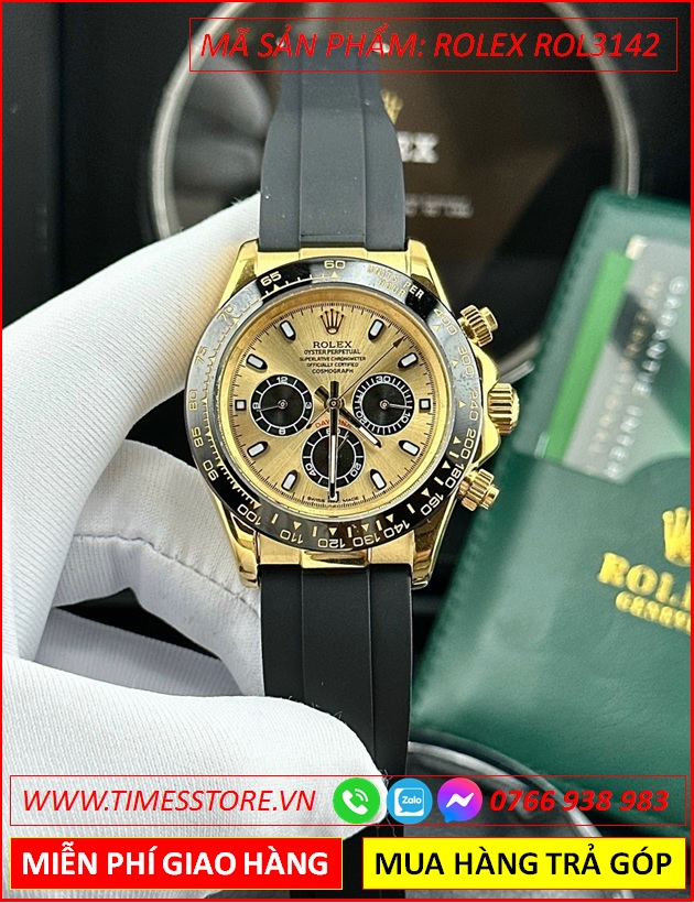 dong-ho-nam-rolex-cosmograph-daytona-automatic-mat-vang-gold-day-sillicone-timesstore-vn