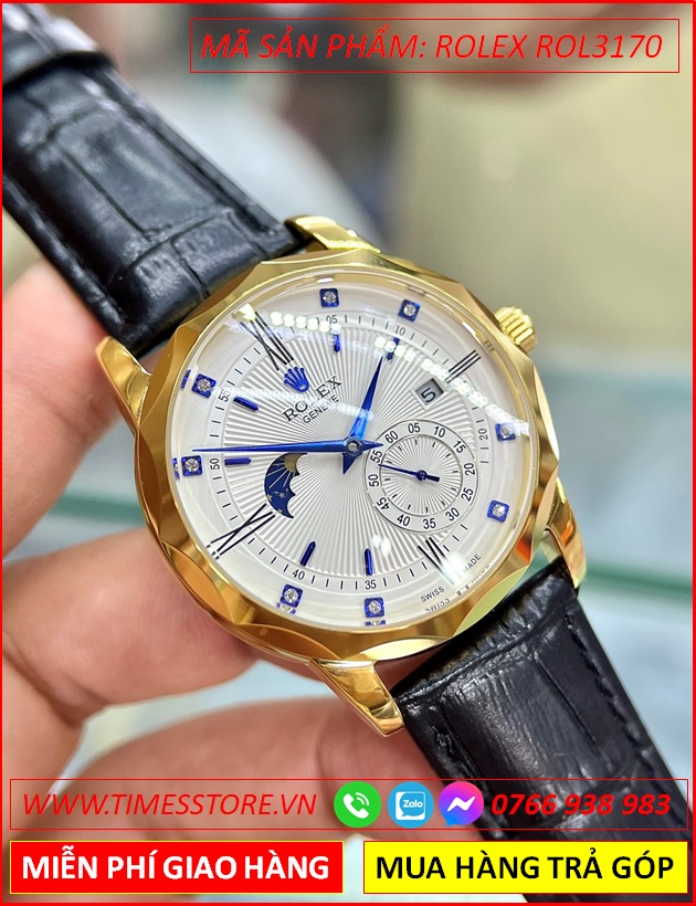 dong-ho-nam-rolex-f1-automatic-geneve-mat-trang-day-da-timesstore-vn