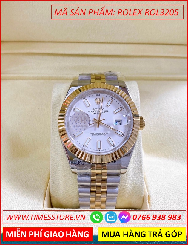 dong-ho-nam-rolex-f1-automatic-mat-trang-nieng-khia-day-demi-timesstore-vn