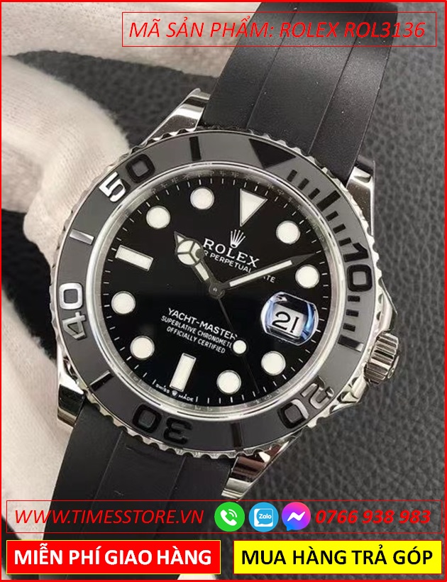 dong-ho-nam-rolex-yacht-master-automatic-mat-full-den-day-sillicone-timesstore-vn