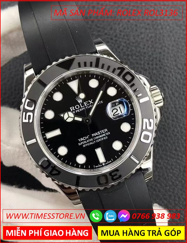 dong-ho-nam-rolex-yacht-master-automatic-mat-full-den-day-sillicone-timesstore-vn