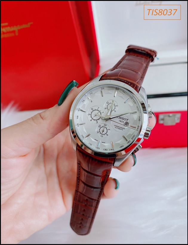 dong-ho-nam-tissot-1853-day-da-nau-6-kim-mat-trang-dep-gia-re-timesstore-vn