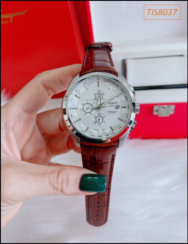 dong-ho-nam-tissot-1853-day-da-nau-6-kim-mat-trang-dep-gia-re-timesstore-vn