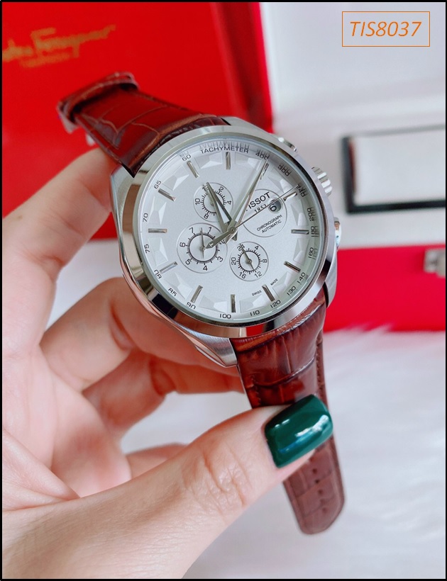 dong-ho-nam-tissot-1853-day-da-nau-6-kim-mat-trang-dep-gia-re-timesstore-vn