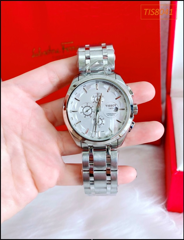 dong-ho-nam-tissot-6-kim-day-kim-loai-mat-trang-dep-gia-re-timesstore-vn