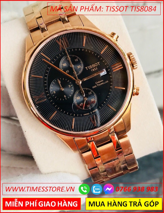 dong-ho-nam-tissot-t009-mat-den-6-kim-day-rose-gold-timesstore-vn