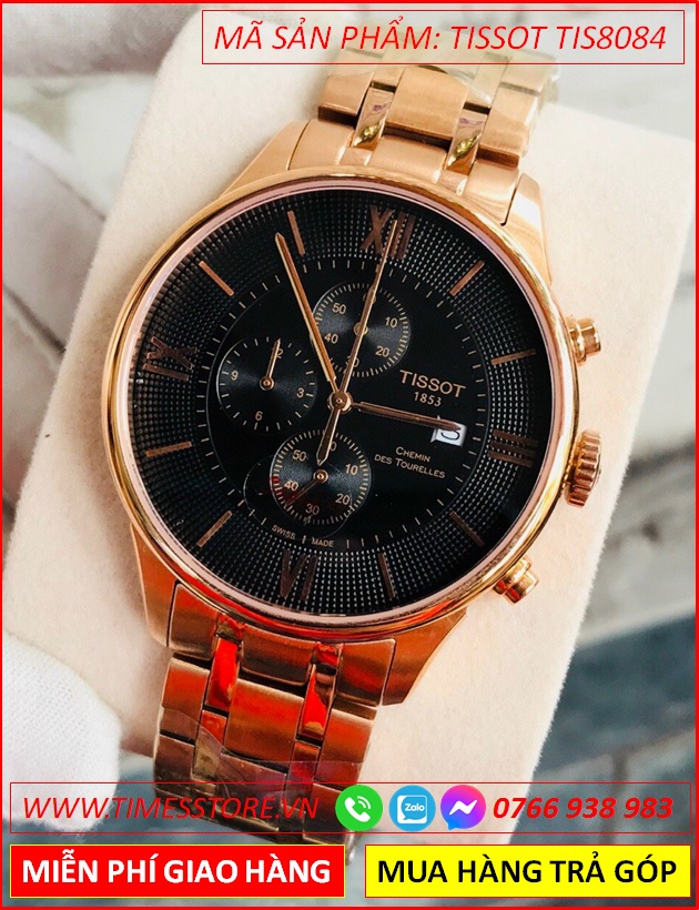 dong-ho-nam-tissot-t009-mat-den-6-kim-day-rose-gold-timesstore-vn