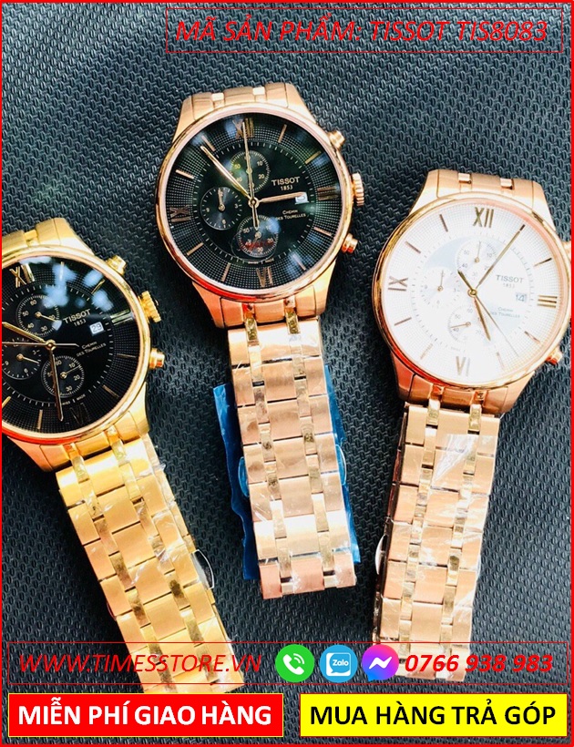 dong-ho-nam-tissot-t009-mat-trang-6-kim-day-rose-gold-timesstore-vn