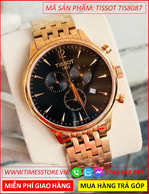 dong-ho-nam-tissot-tradition-mat-den-day-rose-gold-timesstore-vn