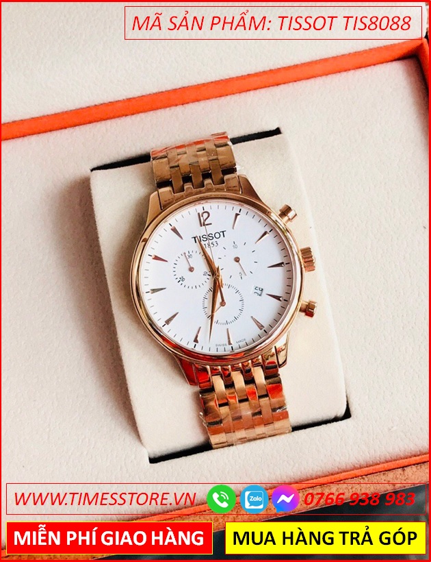 dong-ho-nam-tissot-tradition-mat-trang-day-rose-gold-timesstore-vn