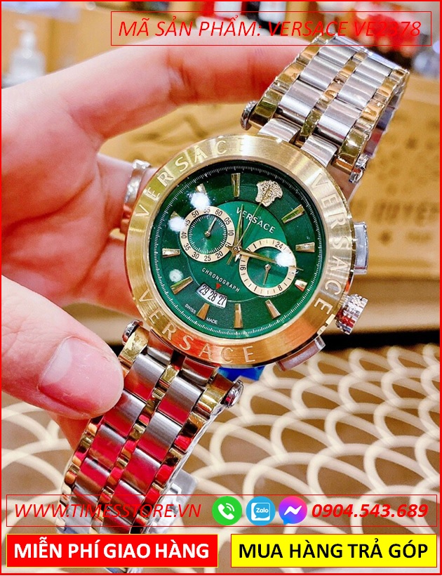 dong-ho-nam-versace-aion-chronograph-mat-xanh-la-day-demi-timesstore-vn