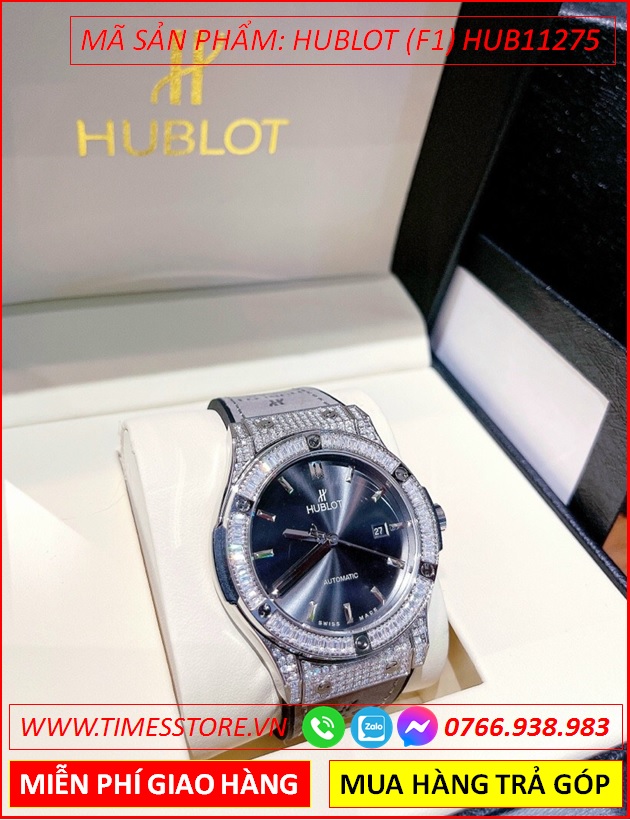 dong-ho-nan-hublot-f1-automatic-mat-dinh-da-day-sillicone-xam-timesstore-vn