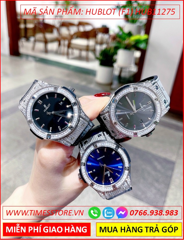 dong-ho-nan-hublot-f1-automatic-mat-dinh-da-day-sillicone-xam-timesstore-vn