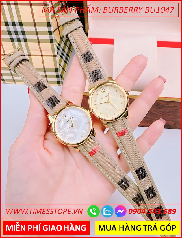 dong-ho-nu-burberry-mat-tron-trang-day-da-caro-nude-timesstore-vn