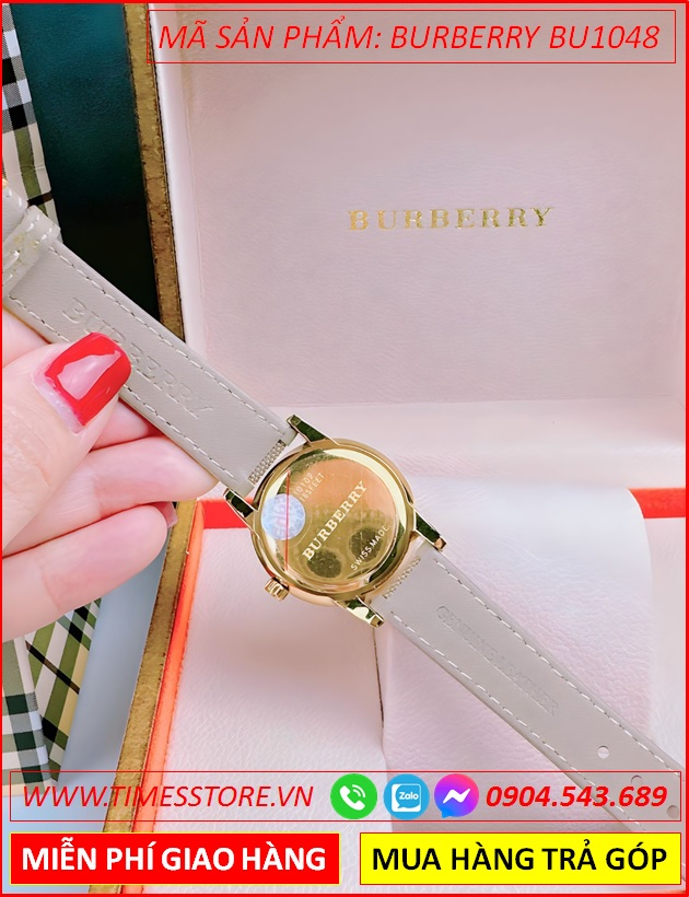 dong-ho-nu-burberry-mat-tron-vang-gold-day-da-caro-nude-timesstore-vn