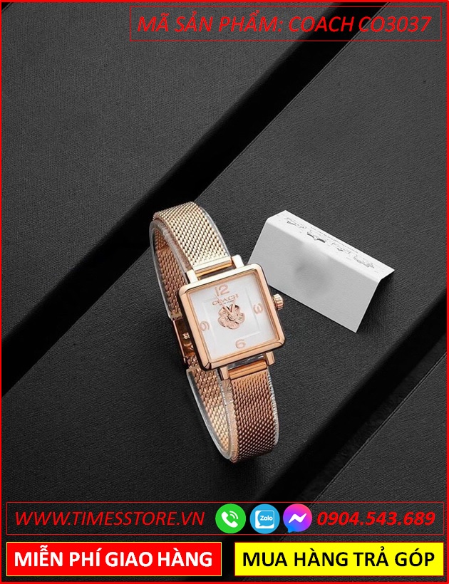 dong-ho-nu-coach-cass-mat-vuong-hoa-tra-day-luoi-rose-gold-timesstore-vn