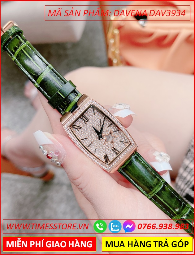 dong-ho-nu-davena-automatic-frank-muller-mat-oval-dinh-full-da-swarovski-rose-gold-day-da-xanh-la-dep-cao-cap-timesstore-vn