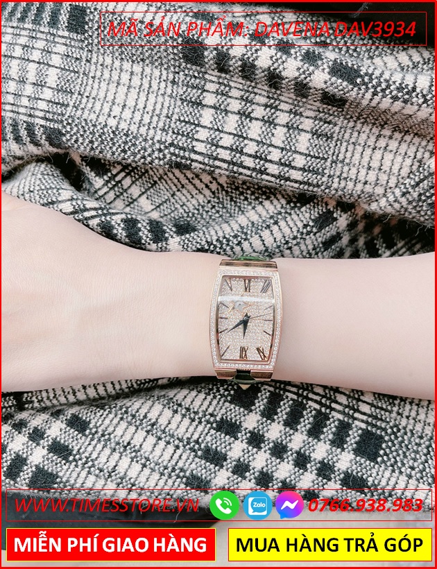 dong-ho-nu-davena-automatic-frank-muller-mat-oval-dinh-full-da-swarovski-rose-gold-day-da-xanh-la-dep-cao-cap-timesstore-vn