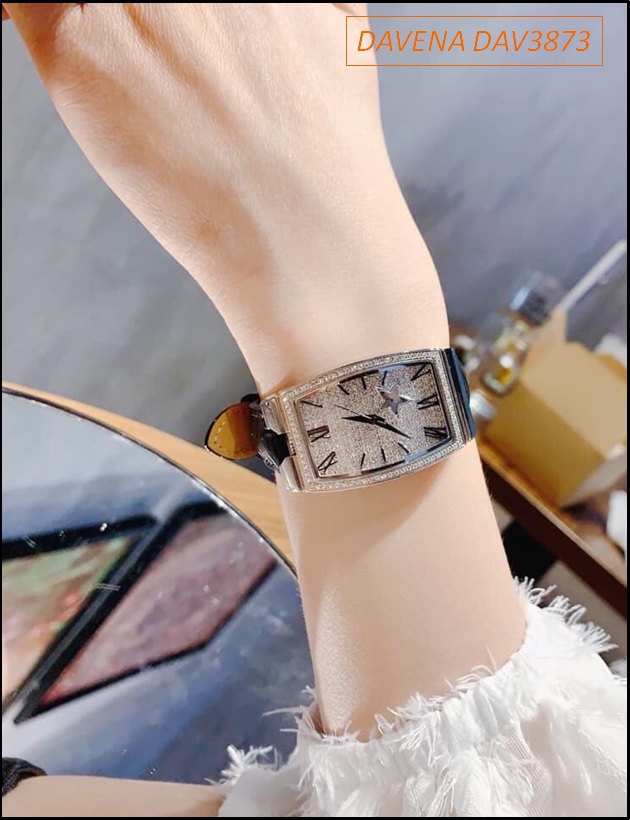 dong-ho-nu-davena-automatic-mat-chu-nhat-dinh-full-da-swarovski-day-da-den-dep-timesstore-vn
