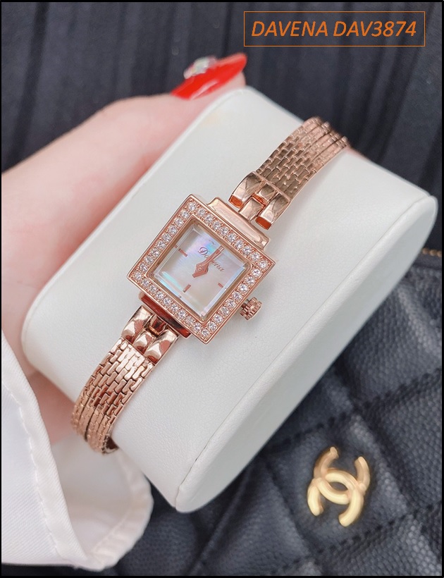 dong-ho-nu-davena-lac-tay-mat-vuong-da-swarovski-rose-gold-dep-gia-re-timesstore-vn
