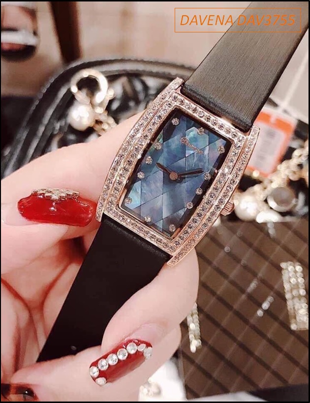 dong-ho-nu-davena-mat-chu-nhat-da-swarovski-rose-gold-day-da-den-dep-gia-re-timesstore-vn