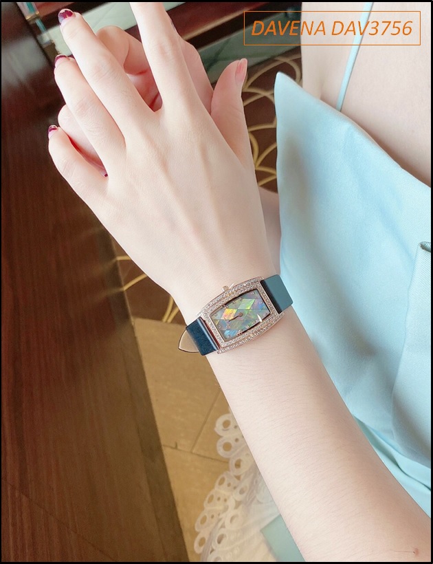 dong-ho-nu-davena-mat-chu-nhat-da-swarovski-rose-gold-day-da-xanh-dep-gia-re-timesstore-vn