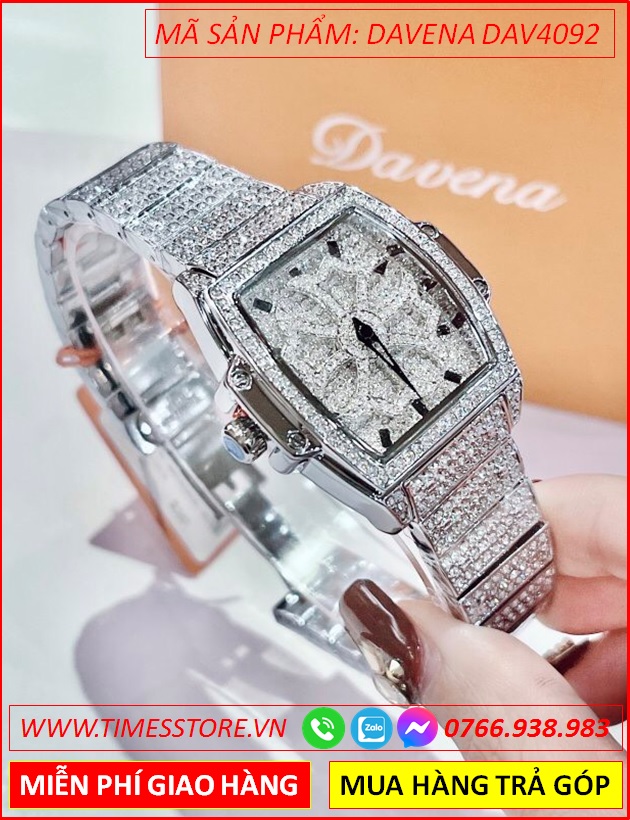 dong-ho-nu-davena-mat-chu-nhat-xoay-day-full-da-swarovski-timesstore-vn