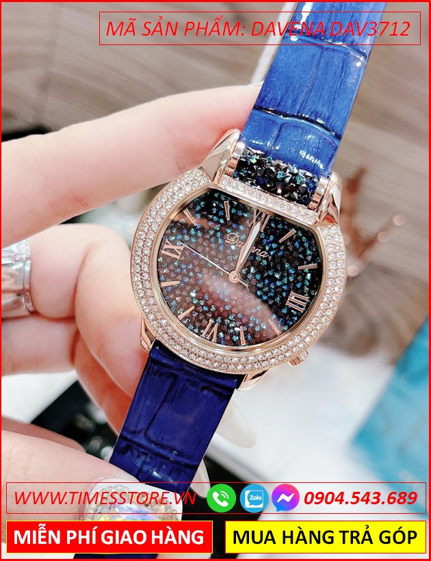 dong-ho-nu-davena-mat-dinh-da-swarovski-rose-gold-day-da-xanh-navy-timesstore-vn