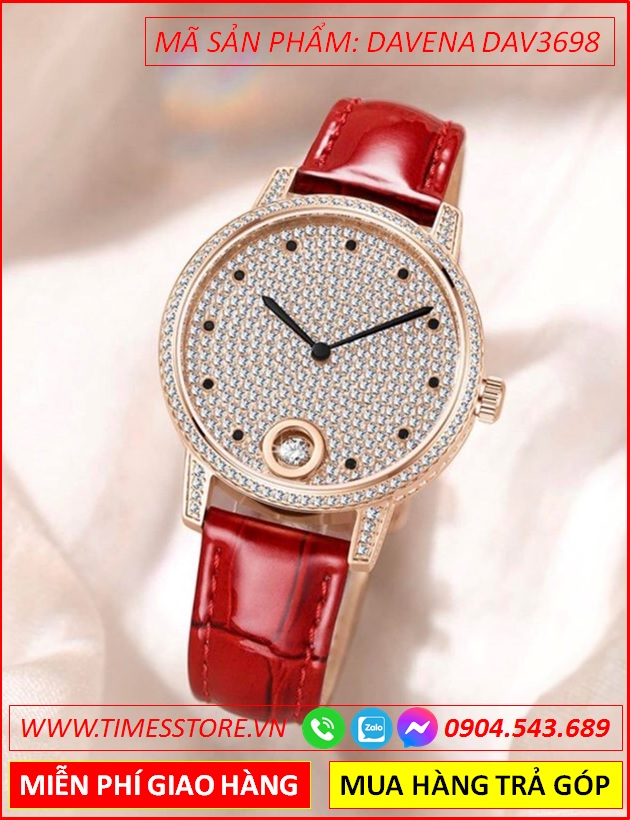 dong-ho-nu-davena-mat-full-da-swarovski-rose-gold-day-da-do-timesstore-vn