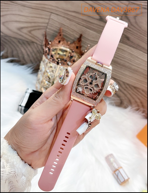 set-dong-ho-nu-davena-mat-oval-xoay-dinh-da-swarovski-rose-gold-day-silicon-hong-dep-re-timesstore-vn