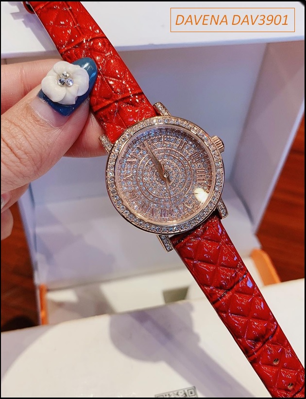 dong-ho-nu-davena-mat-tron-dinh-da-swarovski-rose-gold-day-da-do-size-nho-dep-gia-re-timesstore-vn