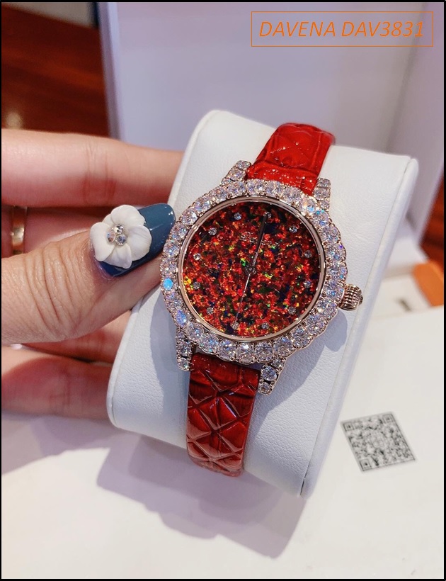 dong-ho-nu-davena-day-da-mat-tron-do-dinh-da-swarovski-rose-gold-dep-gia-re-timesstore-vn