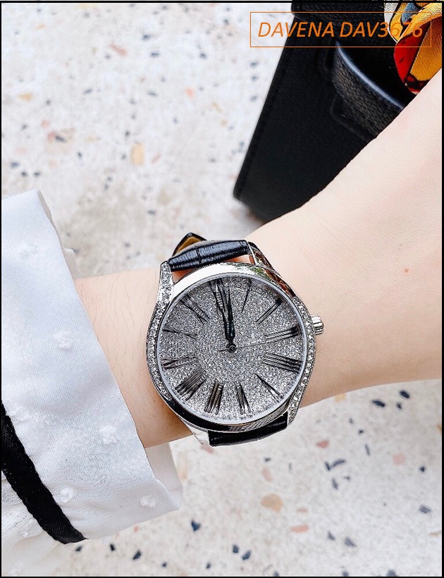 dong-ho-nu-davena-mat-tron-full-swarovski-pha-le-day-da-den-dep-gia-re-timesstore-vn