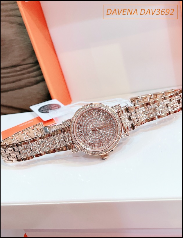 dong-ho-nu-davena-full-swarovski-rose-gold-mat-so-la-ma-dep-cao-cap-timesstore-vn