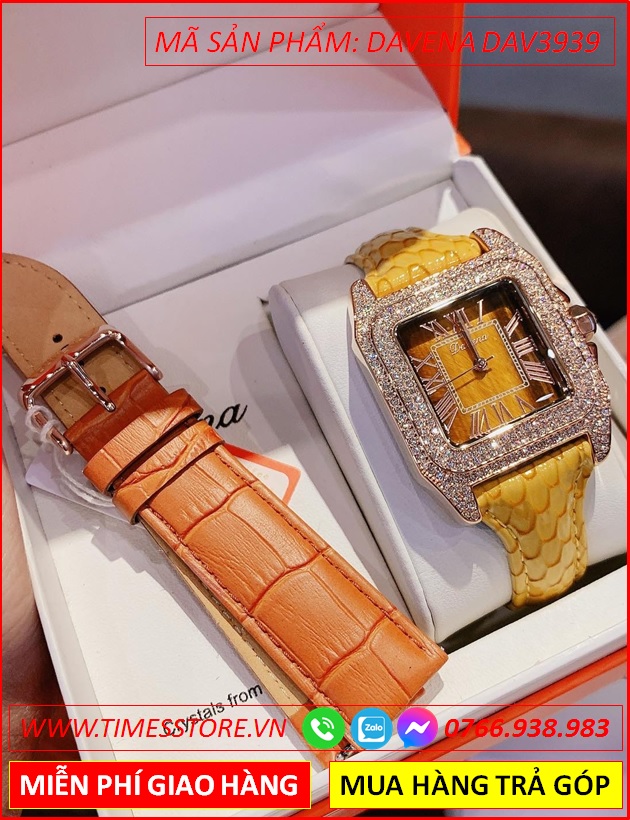 dong-ho-nu-davena-mat-vuong-nau-tra-vien-da-swarovski-rose-gold-day-da-vang-dep-gia-re-timesstore-vn