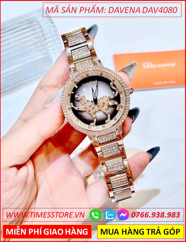 dong-ho-nu-davena-mat-xoay-con-bao-day-kim-loai-rose-gold-timesstore-vn