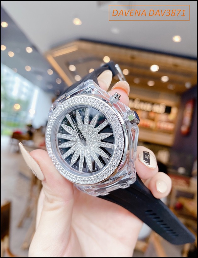 dong-ho-davena-unisex-nam-nu-cap-doi-mat-xoay-den-phat-sang-dinh-da-swarovski-day-silicon-den-dep-gia-re-timesstore-vn