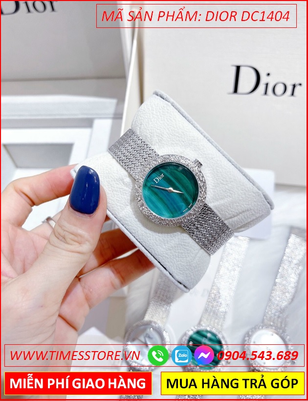 dong-ho-nu-dior-satine-mat-xanh-ngoc-xa-cu-day-luoi-timesstore-vn